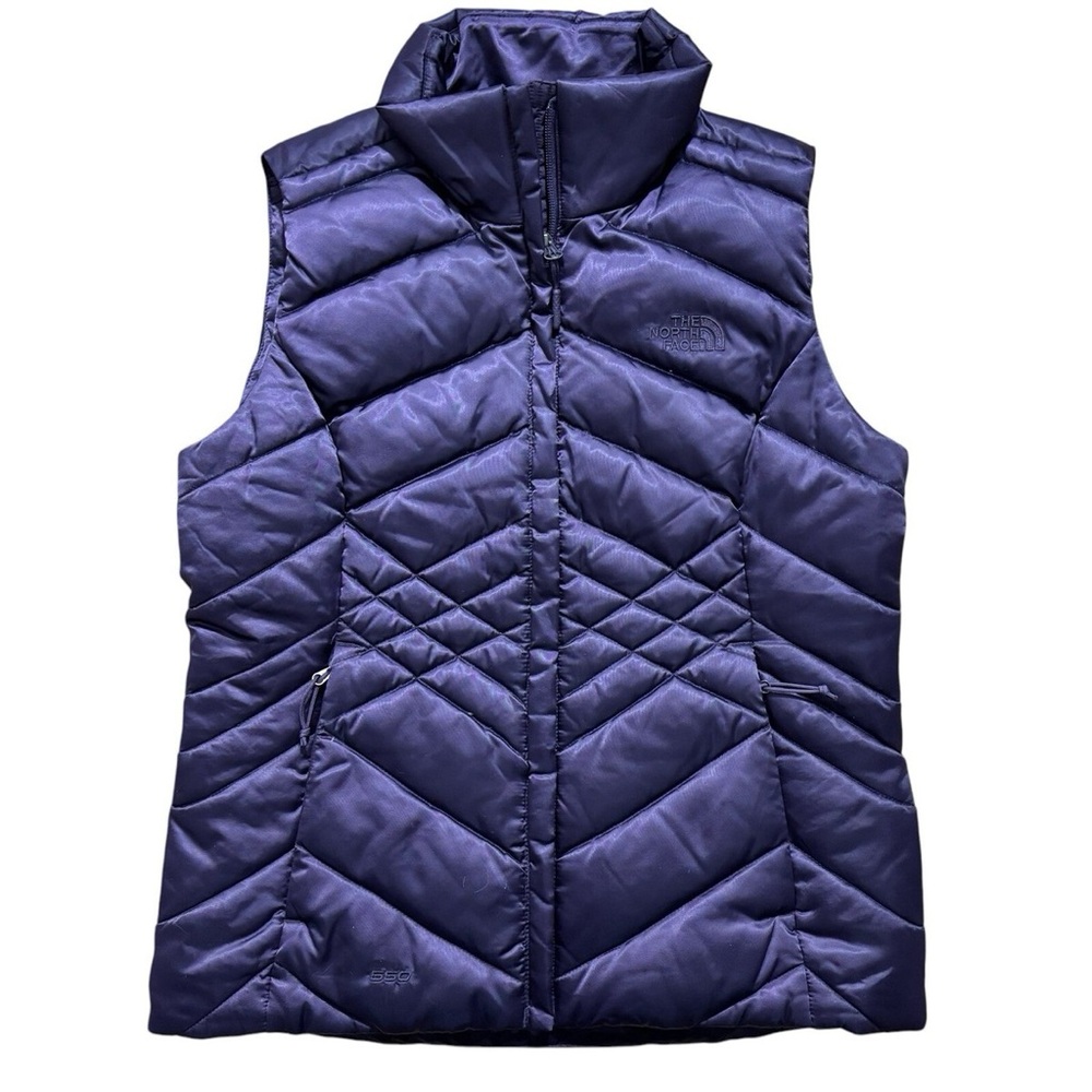 The North Face Deep Purple Puffer Vest